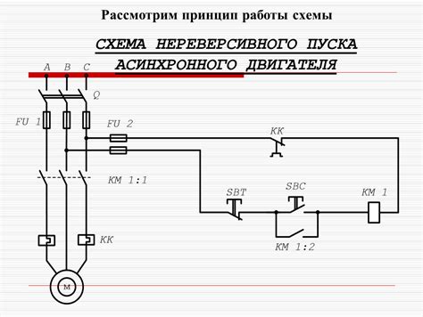 Включение двигателя