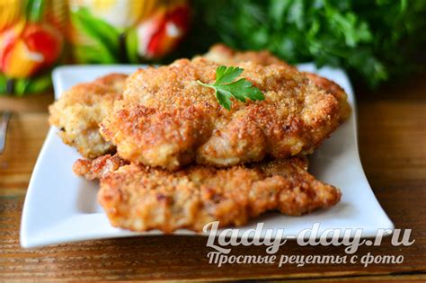 Вкусный рецепт: Шницель "Киевский"