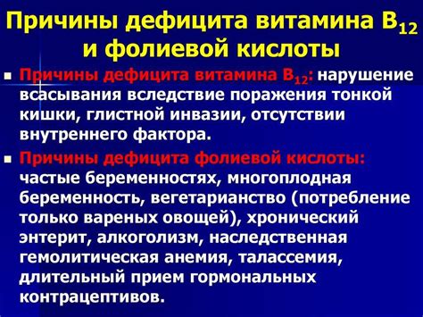 Влияние дорогой фолиевой кислоты