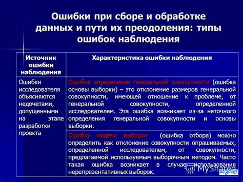 Влияние ошибок при сборе данных на точность определения медианы и способы их предотвращения