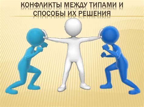 Внутренние конфликты и решения