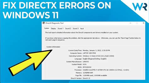 Возможные причины недоступности параметра dx setup parameters