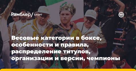 Выбор персонажа для особой карьеры в боксе: уникальные особенности и потребности