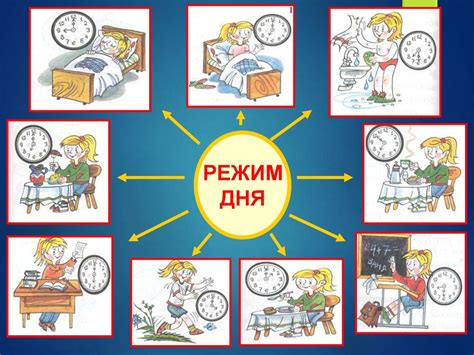 Выработка привычек и режим дня