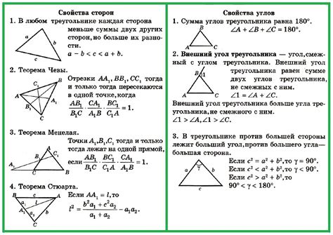 Геометрический способ определения выстоты треугольника