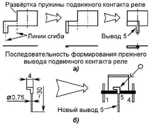 Демонтаж корпуса реле