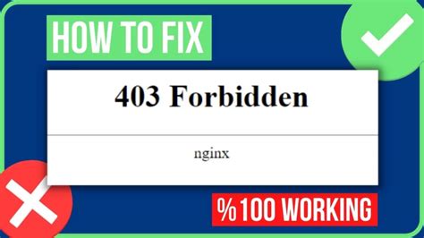 Дополнительные советы по исправлению ошибки 403 Forbidden в Nginx