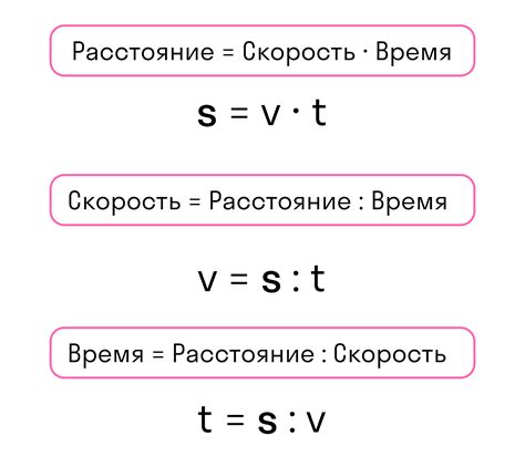 Единицы измерения скорости