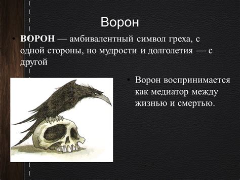 Значение символа ворона в разных культурах