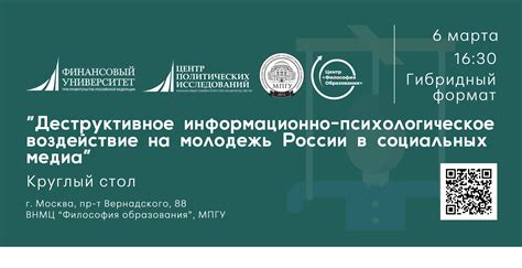 Идеологические концепции и воздействие партии на молодежь