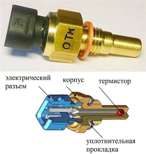 Износ контактов датчика температуры