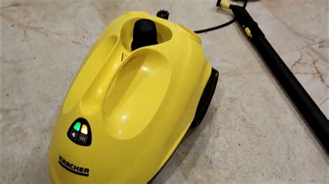 Использование пароочистителя Karcher