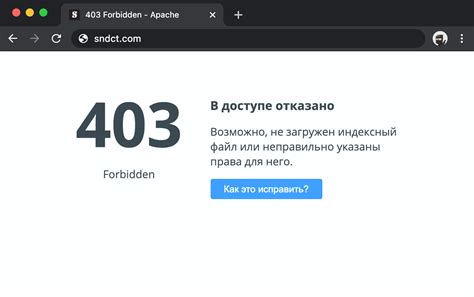 Исправление ошибки 403 Forbidden в Nginx через конфигурацию сервера