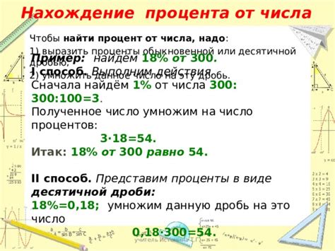 Как выразить 1 процент числом