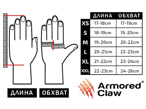 Как определить свой идеальный вес перчаток?