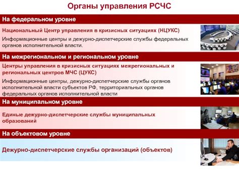 Компетенция органов управления в межрегиональных и федеральных ЧС: отличия и особенности