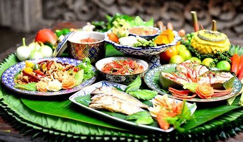 Кухня Таиланда в октябре