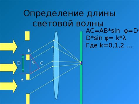 Наблюдение за распространением света