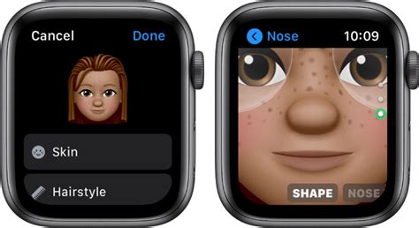 Настройка Memoji на Apple Watch