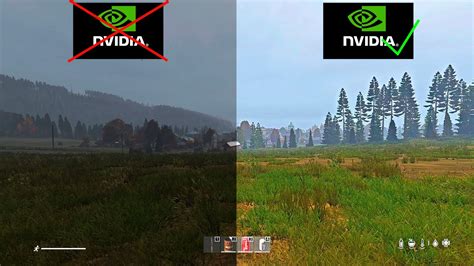 Настройки яркости в игровом профиле DayZ с помощью утилиты Nvidia Control Panel