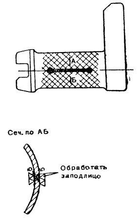 Обработка и подготовка выбранной трубки