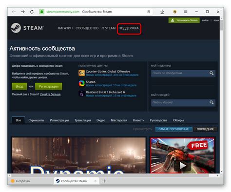 Обратиться в техническую поддержку Steam для восстановления доступа к играм