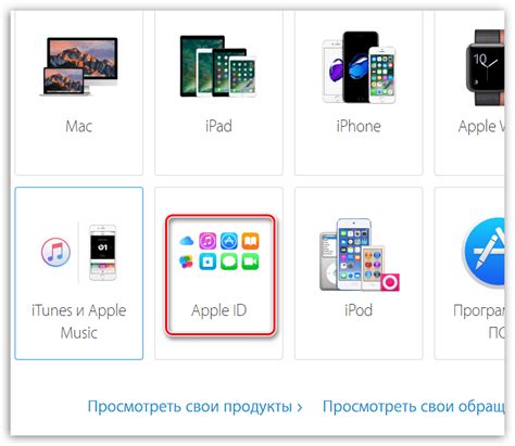 Обращение в службу поддержки Apple