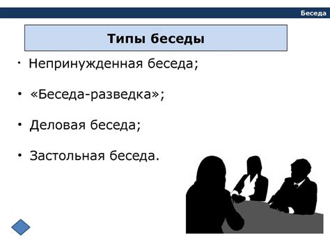 Обсудите проблему в открытой беседе