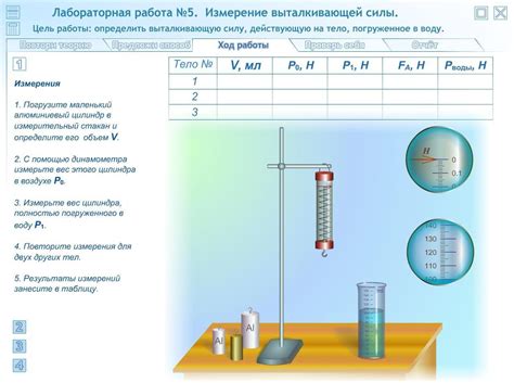 Определение плотности вещества