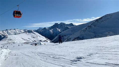 Определение характеристик сезона горнолыжного спорта в северокавказском Архызе