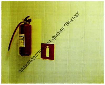 Оптимальное местоположение огнетушителя