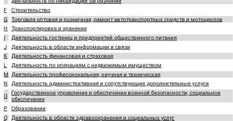 Особенности и применение альтернативного показателя деятельности ОКВЭД