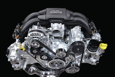 Особенности конструкции Subaru двигателя оппозитной конфигурации