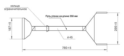 Отсутствие перемещения кабеля