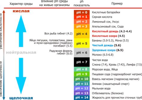 Поддержание оптимального уровня pH воды