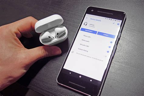 Подключение AirPods к Android по Bluetooth