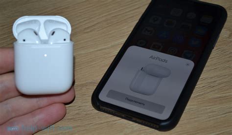 Подключение AirPods к iPhone по Bluetooth