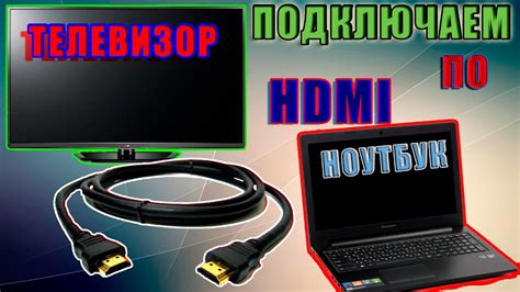 Подключение HDMI-кабеля к экрану и игровой консоли