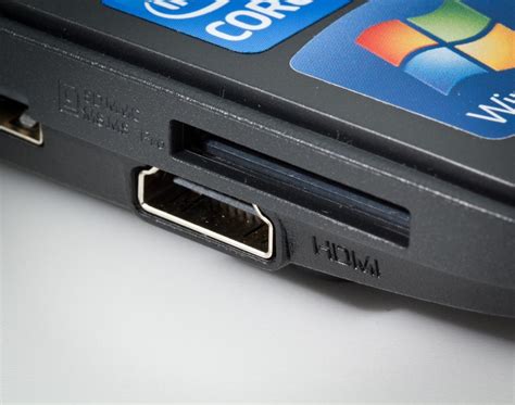 Подключение HDMI-кабеля от одного ноутбука к другому