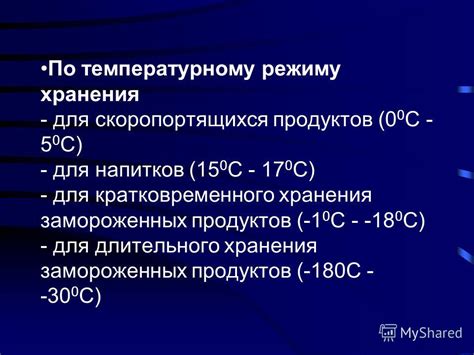 Полезные рекомендации по температурному режиму