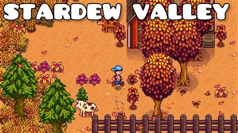 Полив пшеницы в Stardew Valley