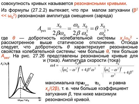 Понимание амплитуды колебаний