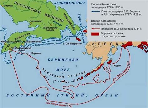 Последствия открытия Беринга