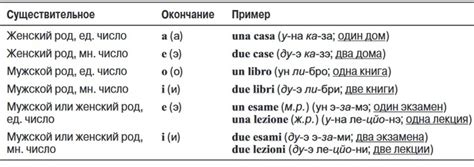 Построение простых предложений на итальянском