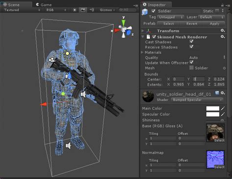 Пример скрипта для отключения mesh renderer