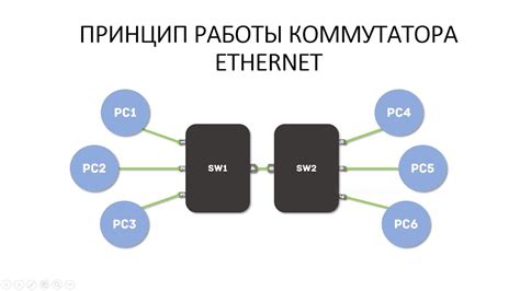 Принцип работы настраиваемого коммутатора