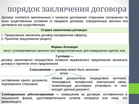 При оформлении договоров