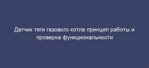 Проверка функциональности и обеспечение безопасности работы установленной тали