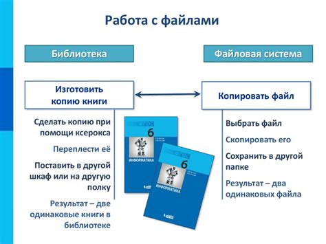 Работа с файлами и папками