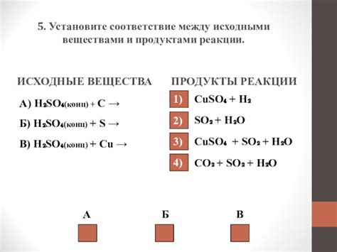 Реактивность серы в H₂SO₄